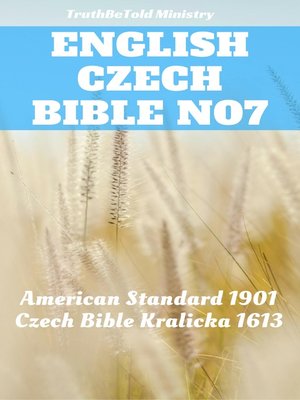 cover image of English Czech Bible No7